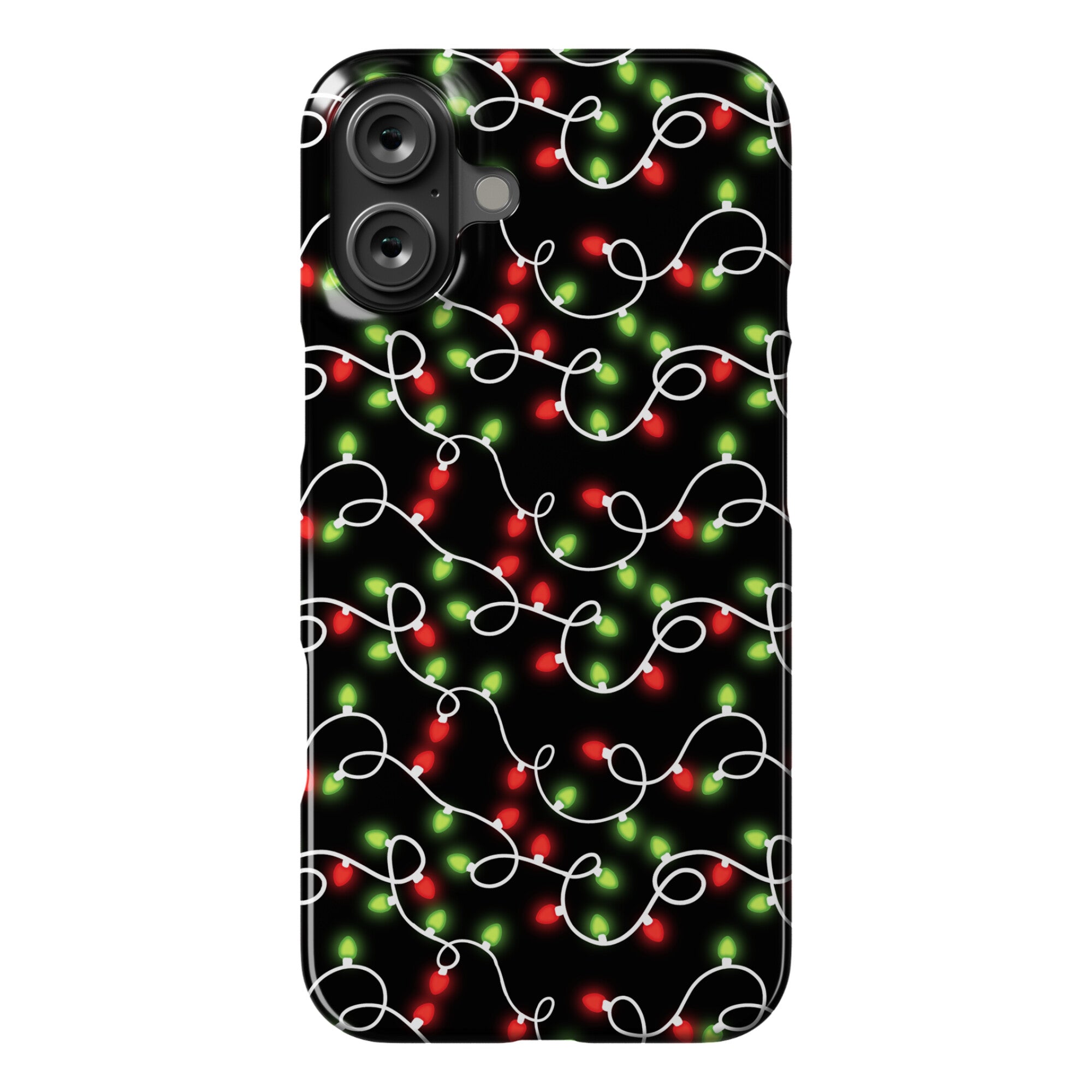 Christmas Lights Pattern Phone Case